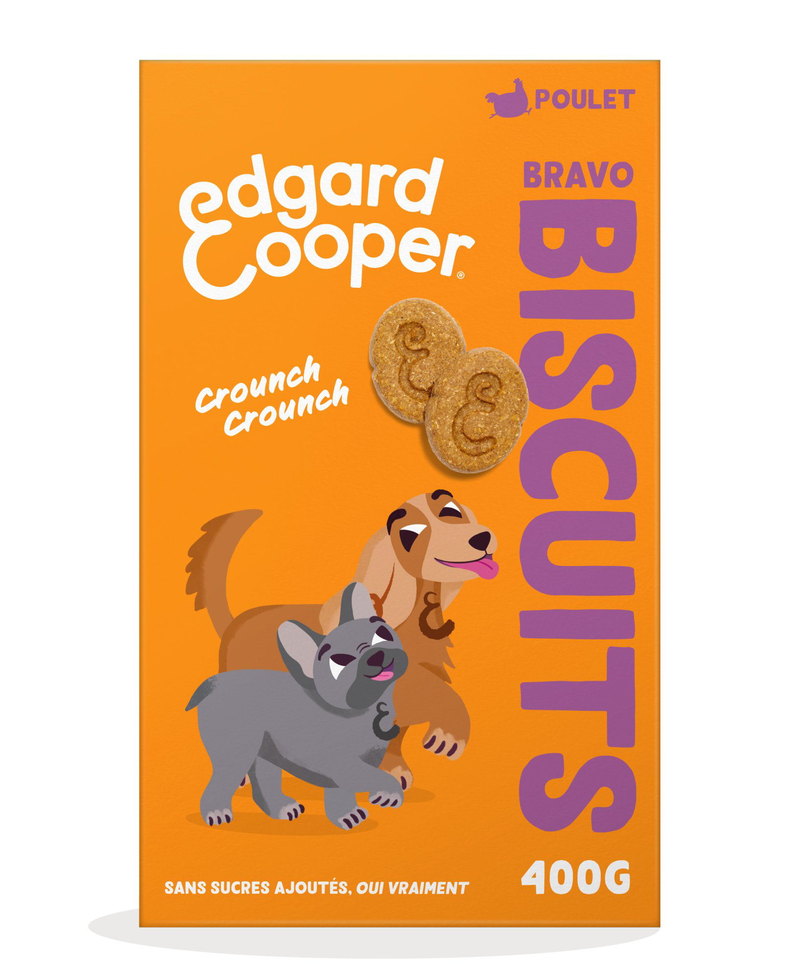 Edgard & Cooper - Biscuits Adulte au Poulet - 400g Image num&eacute;ro 1