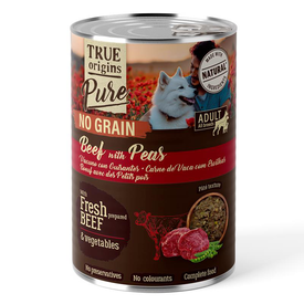 True Origins Pure - P&acirc;t&eacute;e B&oelig;uf et Poids pour Chiens Adultes - 400g