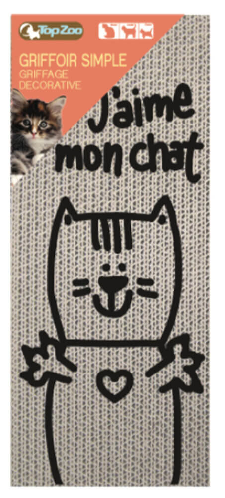 Topzoo - Griffoir J'aime Mon Chat Image num&eacute;ro 1