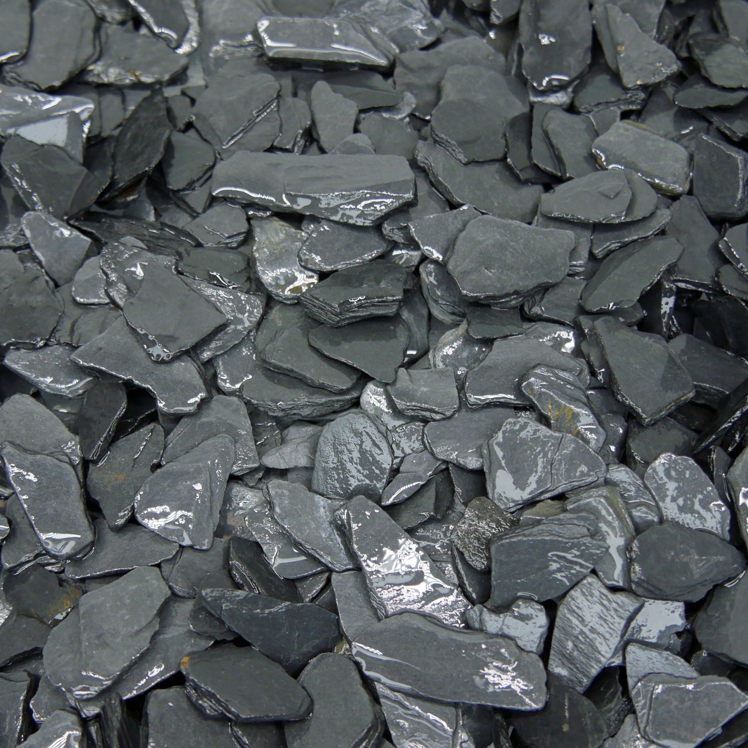 Labeo - Gravier D&eacute;co Rock Paillette Noire pour Aquarium et Terrarium Image num&eacute;ro 2