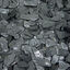 Labeo - Gravier D&eacute;co Rock Paillette Noire pour Aquarium et Terrarium Indicateur image num&eacute;ro 2