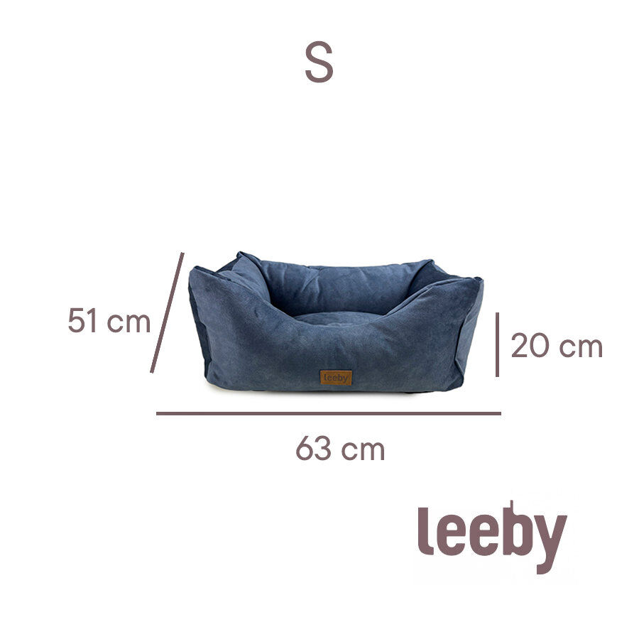 Leeby - Sofa Bleu pour Chiens - S Image num&eacute;ro 4