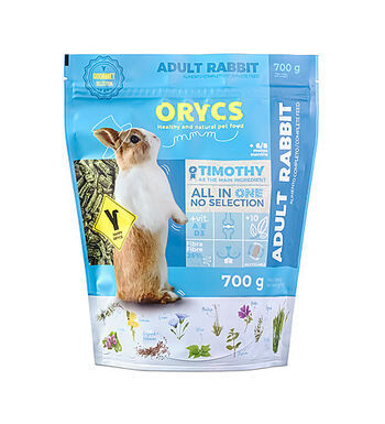 Orycs - Aliment Complet pour Lapin Adulte - 700g