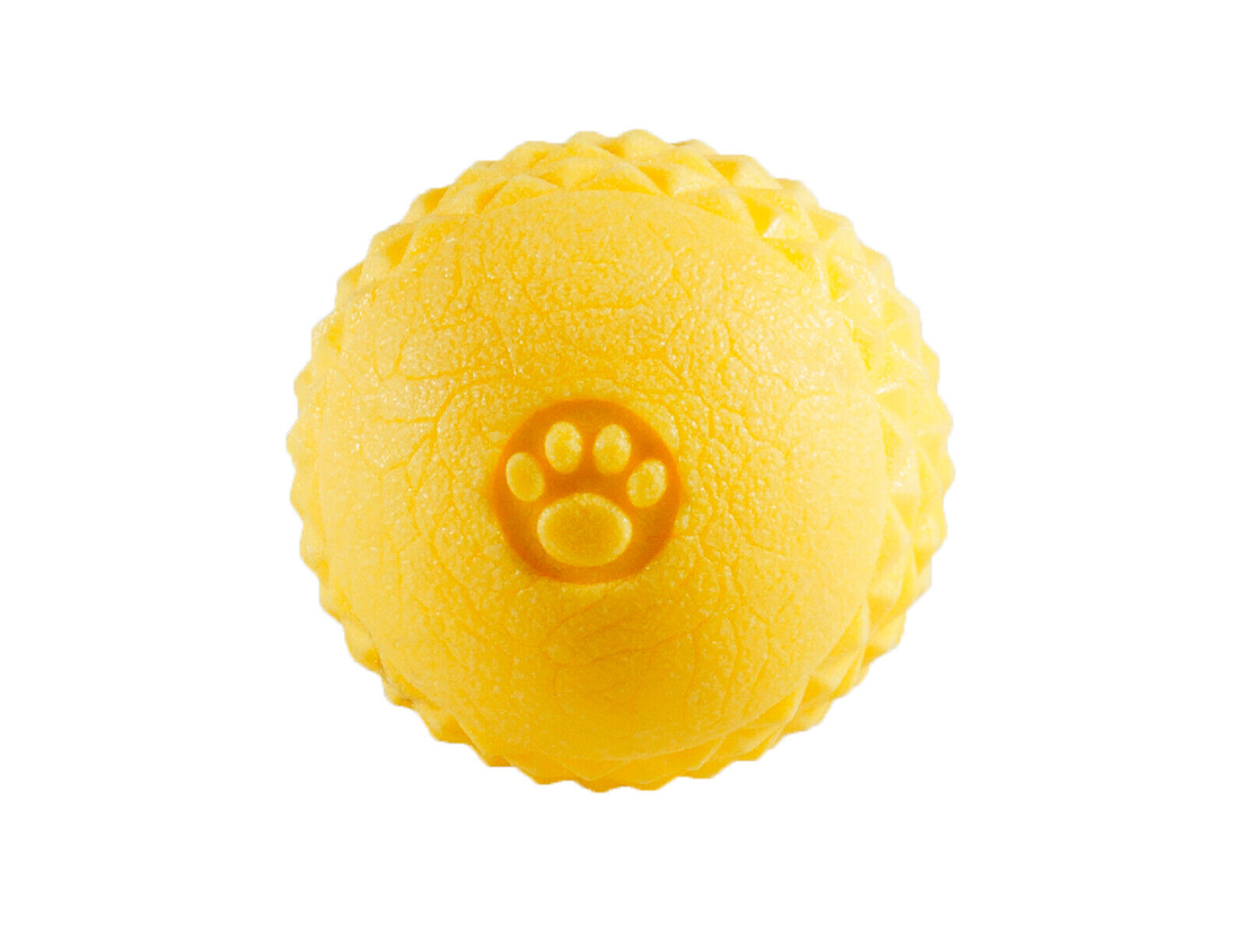 Vadigran - Jouet Balle Vanille Jaune pour Chiens - 6,4cm Image num&eacute;ro 2
