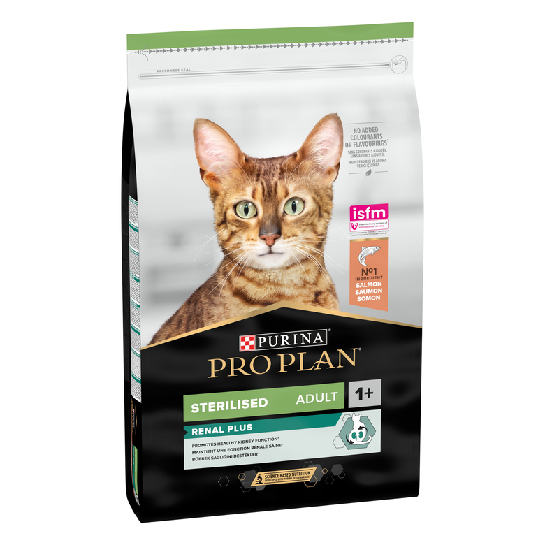 Pro Plan - Croquettes Sterilised au Saumon pour Chat Adulte Stérilisé - 10Kg Image numéro 2 Pro Plan - Croquettes Sterilised au Saumon pour Chat Adulte Stérilisé - 10Kg Image numéro 2