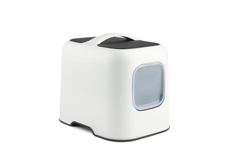 Rotho MyPet - Maison de Toilette Biala pour Chat - Blanc Image numéro 1 Rotho MyPet - Maison de Toilette Biala pour Chat - Blanc Image numéro 1