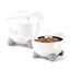 Catit - Kit Fontaine et Mangeoire Pixi Combo pour Chats - Blanc Indicateur image numéro 2