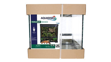Aquadisio - Terrarium Kit Equipé pour Gecko - 45x45x45cm