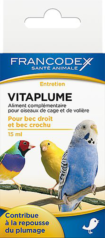 Francodex - Aliment Vitaplume pour Bec Droit et Bec Crochu - 15ml image number null