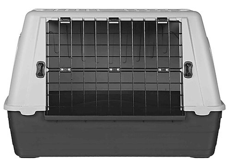 Trixie - Box de transport Journey, S–M: 77 × 51 × 43 cm, noir/gris image number null