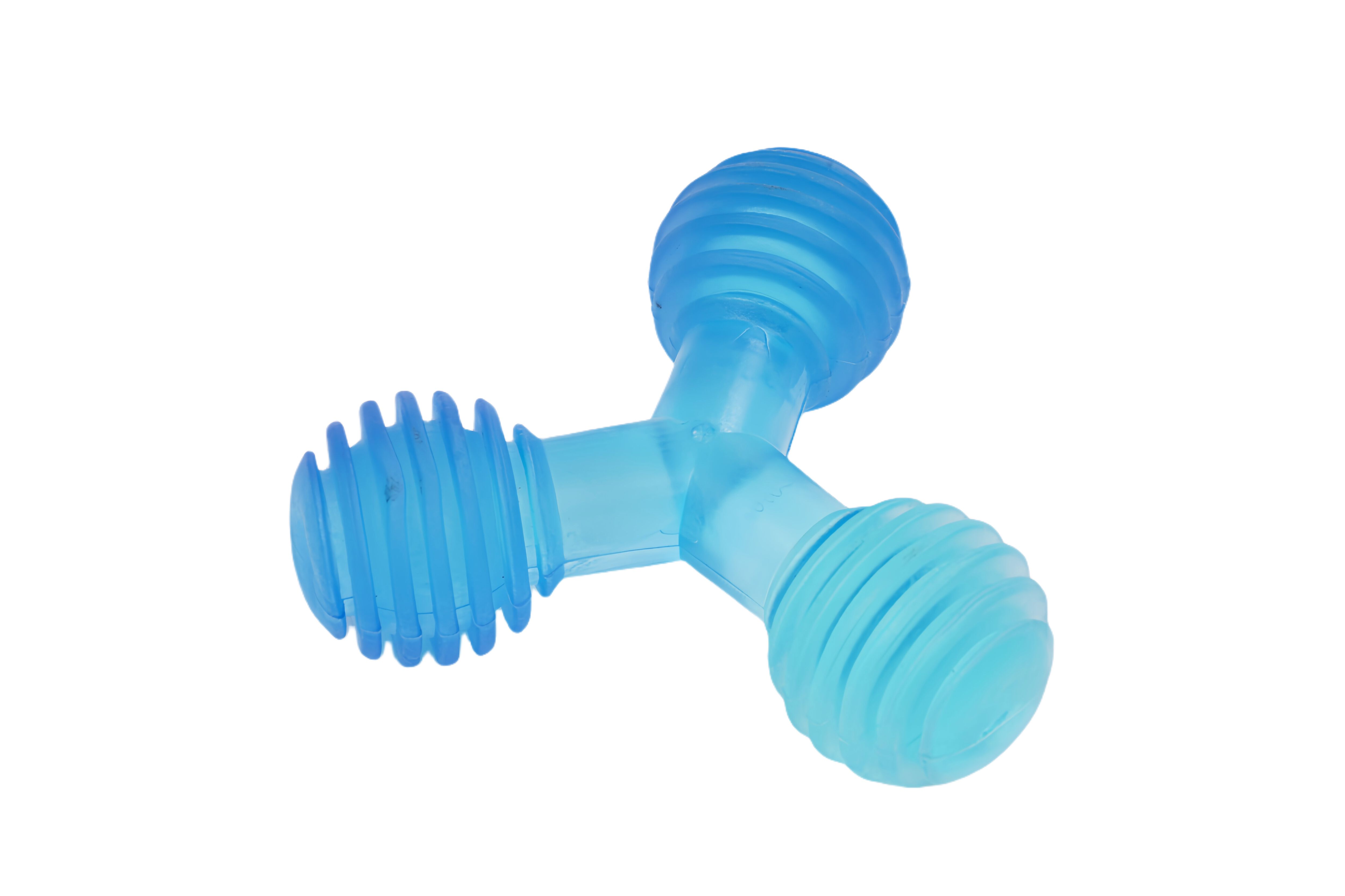 Tootoy! - Jouet Balle en Caoutchouc pour Chiens - Bleu Image num&eacute;ro 3