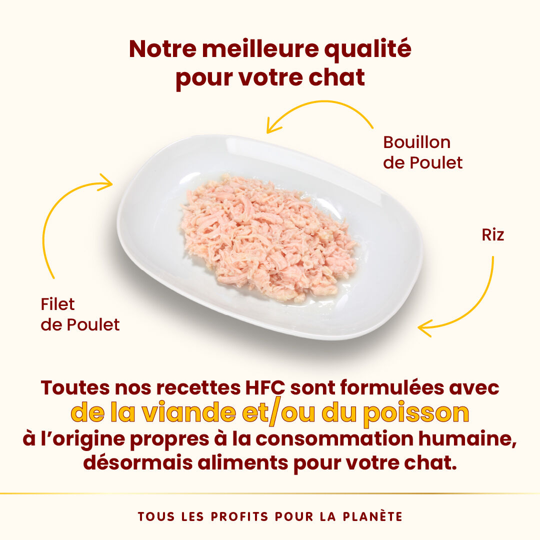 Almo Nature - Nature - Pochon HFC Sterilised Filet de Poulet pour Chats - 50g Image num&eacute;ro 3