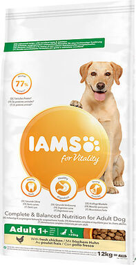 Iams - Croquettes pour Vitalité Au poulet frais Chien Adulte Grande Race