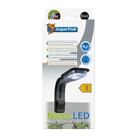 Superfish - Eclairage Nano Led Noir pour Aquarium - 23cm