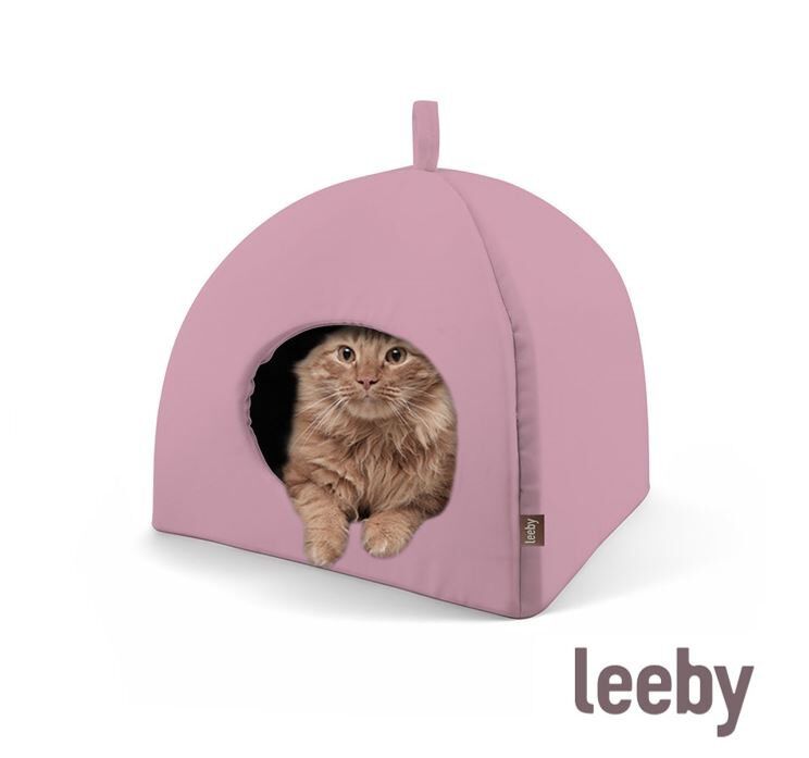Leeby - Igloo My Favourite Place pour Chats - Rose Image num&eacute;ro 1