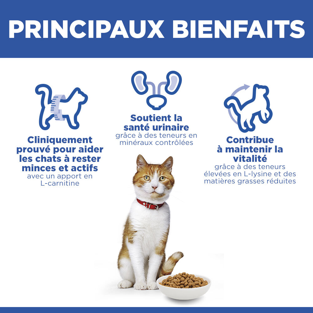 Hill's Science Plan -  Sterilised Cat Croquettes Pour Chat St&eacute;rilis&eacute; Au Poulet  -  1,5kg Image num&eacute;ro 3