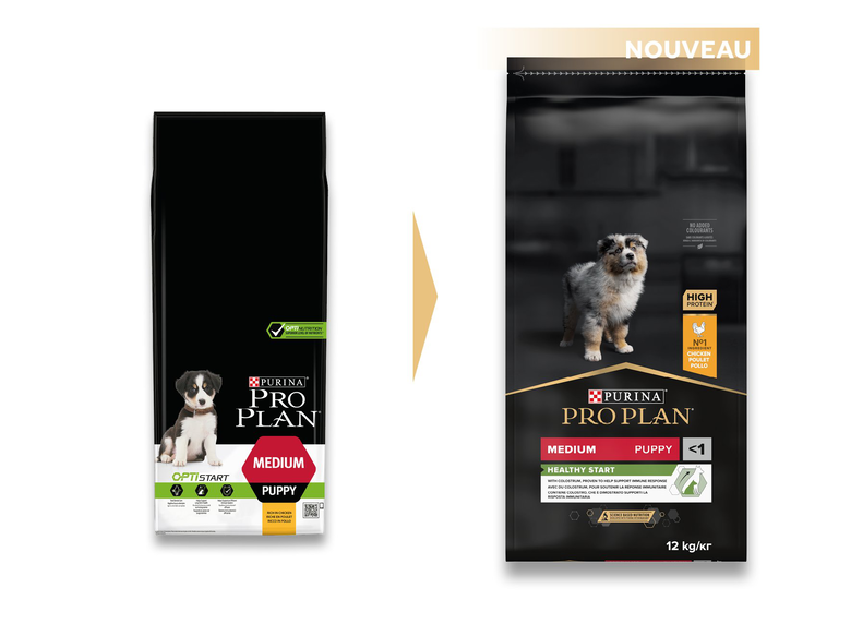 Pro Plan - Croquettes HEALTHY START Medium Poulet pour Chiot - 12Kg Image numéro 2 Pro Plan - Croquettes HEALTHY START Medium Poulet pour Chiot - 12Kg Image numéro 2