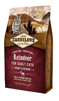 Carnilove - Croquettes Adulte Energy & Outdoor Renne