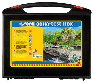 Sera - Test d'Eau Aqua-test Box (+Cl) pour Aquarium