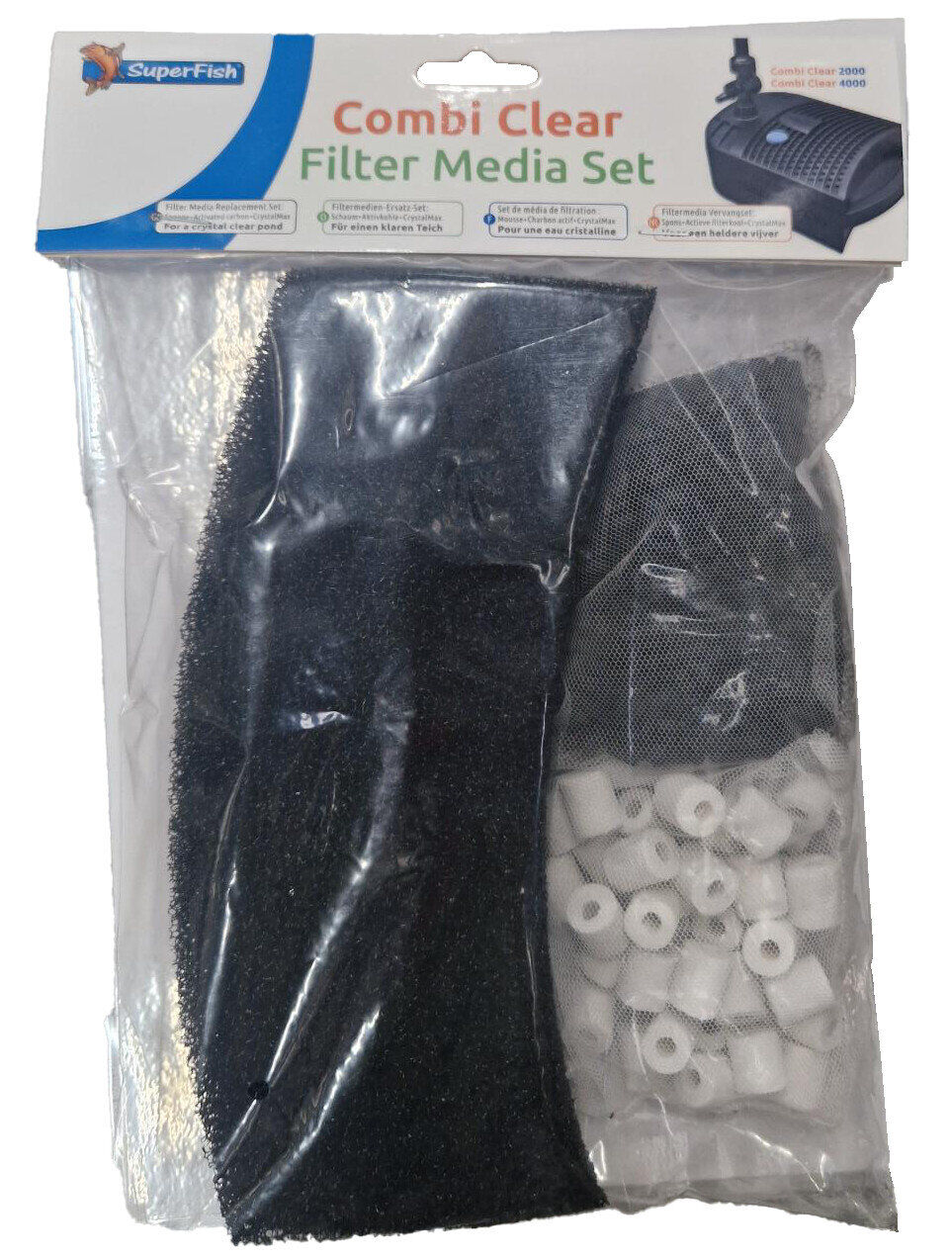 Superfish - Set de M&eacute;dias Filtrants pour CombiClear 2000-4000 Image num&eacute;ro 2