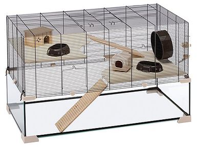 Ferplast - Cage Karat 100 pour Petits Rongeurs - 50x98x61cm