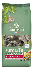 Pro Nutrition - Croquettes Pure Life Sensible Agneau Pour Chien