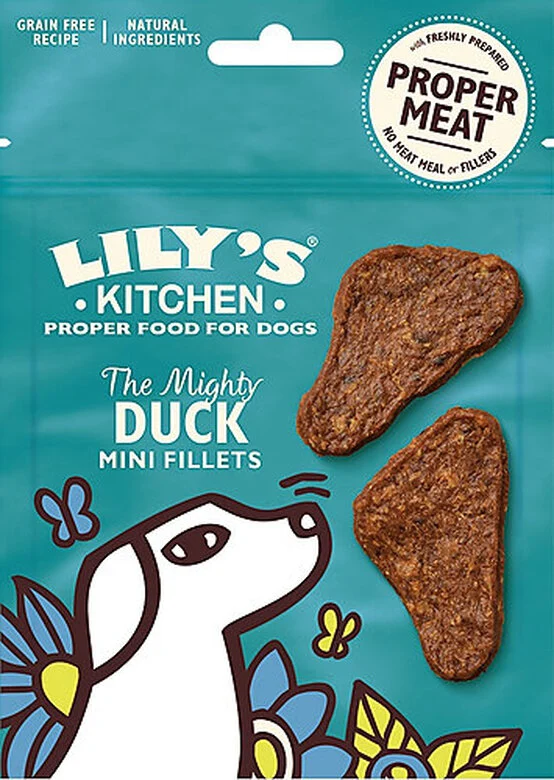 Lily's Kitchen - Friandises Duck Mini Fillets au Canard pour Chien - 70g Image numéro 1 Lily's Kitchen - Friandises Duck Mini Fillets au Canard pour Chien - 70g Image numéro 1