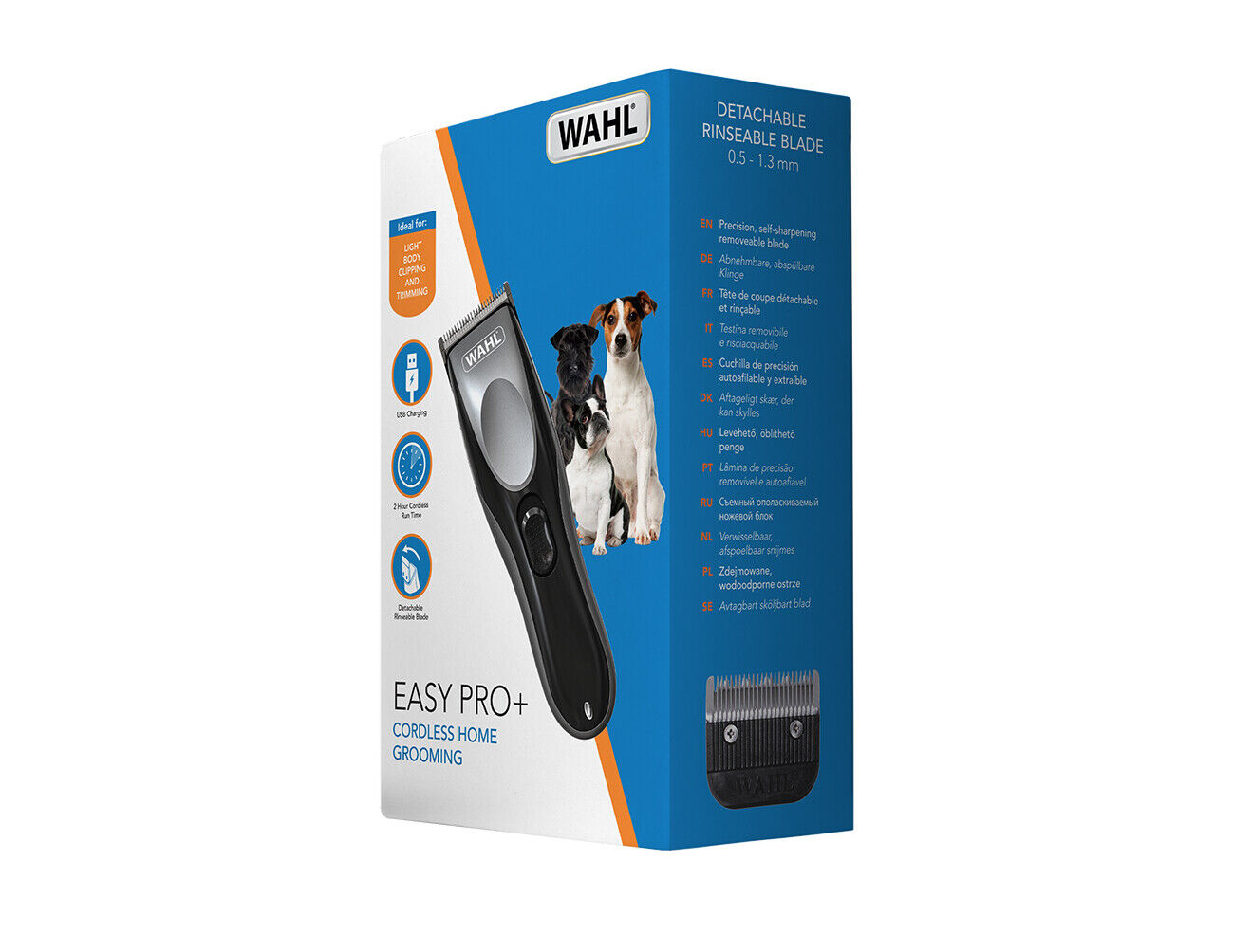 Wahl - Tondeuse Easy Pro+ sans Fil pour Animaux - Noir Image num&eacute;ro 3