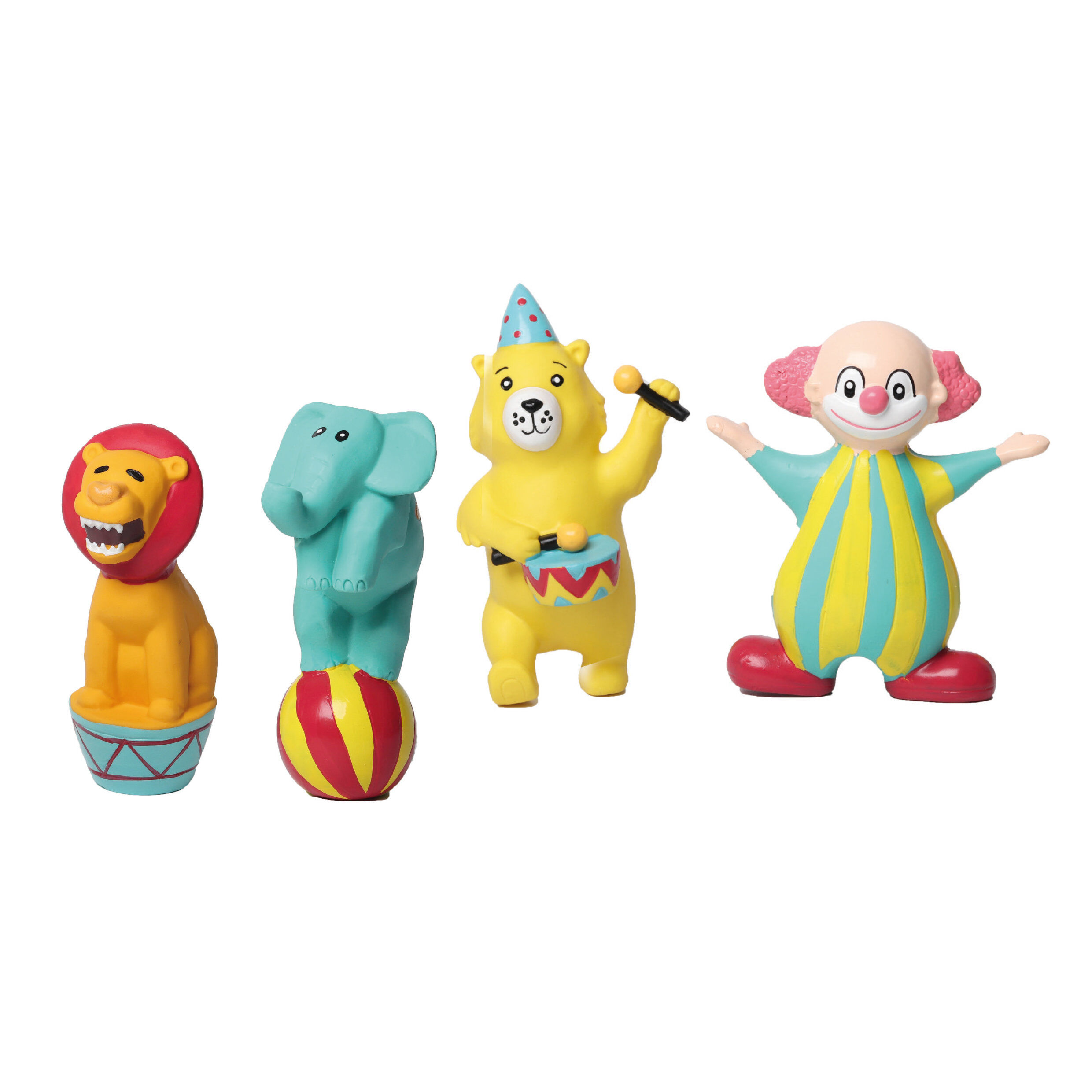 Croci - Jouet Latex Spielzeug Cirque pour Chiens - 14cm Image num&eacute;ro 1