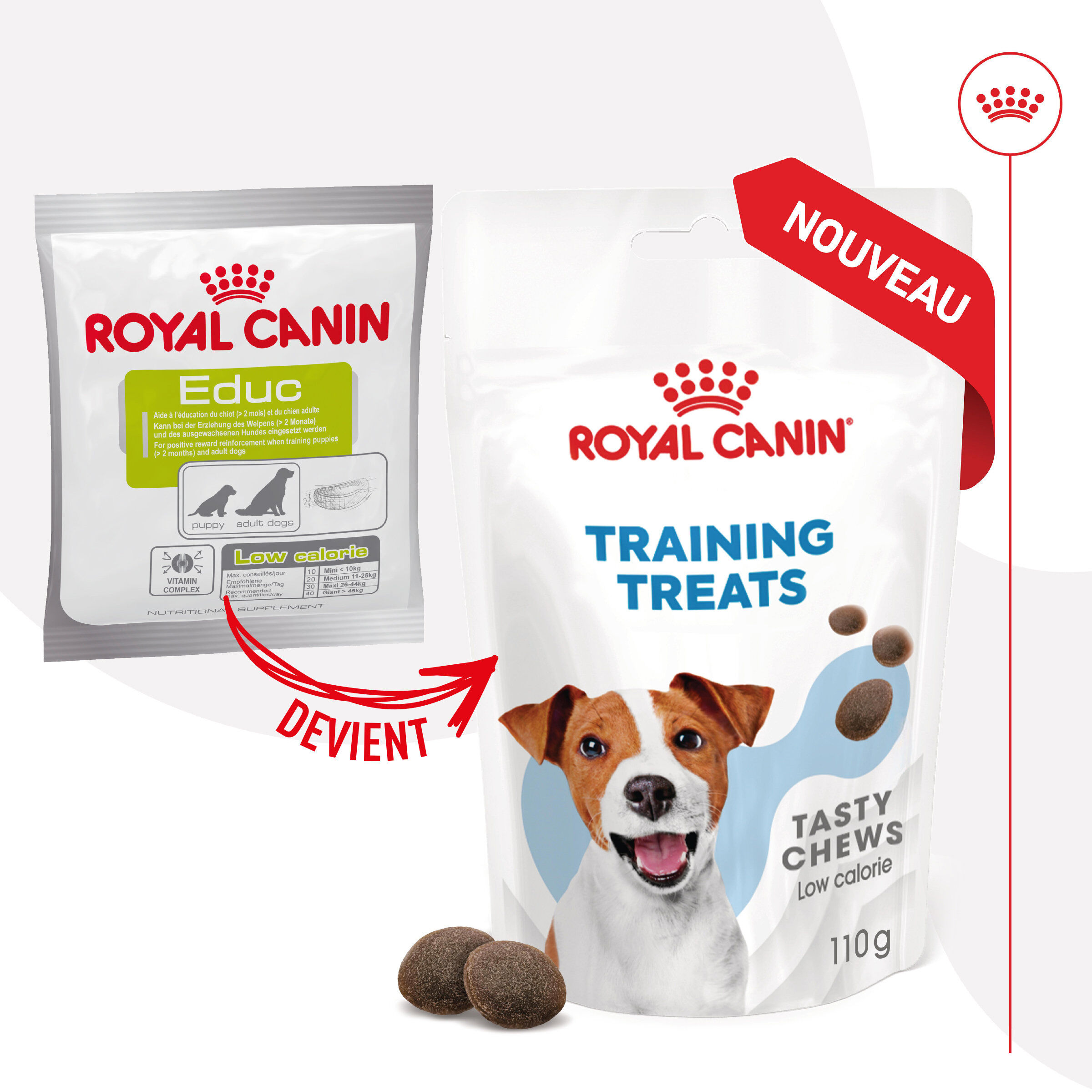 Royal Canin - Training Treats Friandises d'Education pour Chiots et Chiens Adultes - 110g Image num&eacute;ro 4
