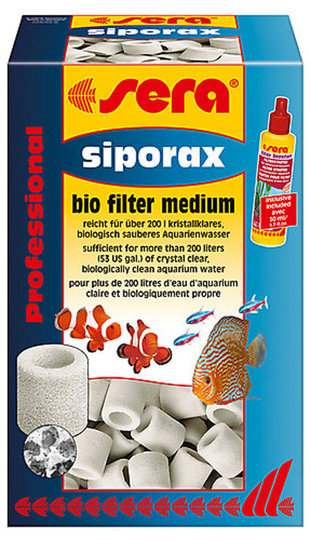 Sera - Bio Filter Medium Professional Siporax 15mm pour Aquarium - 1L image number null