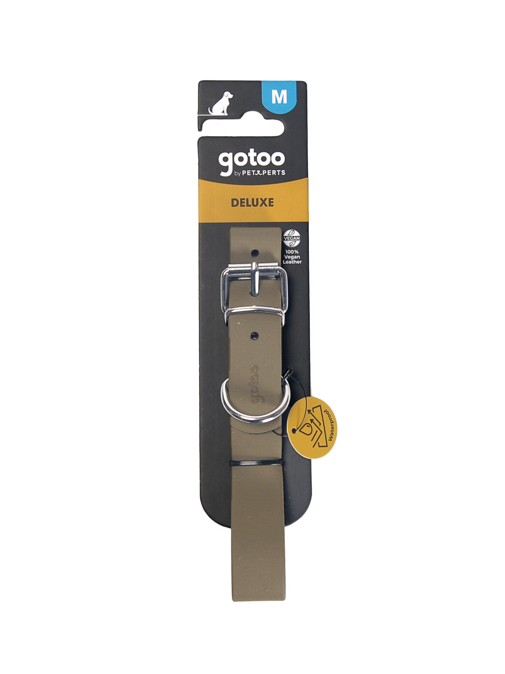 Gotoo - Collier Premium Biotane Olive pour Chien - M Image num&eacute;ro 3