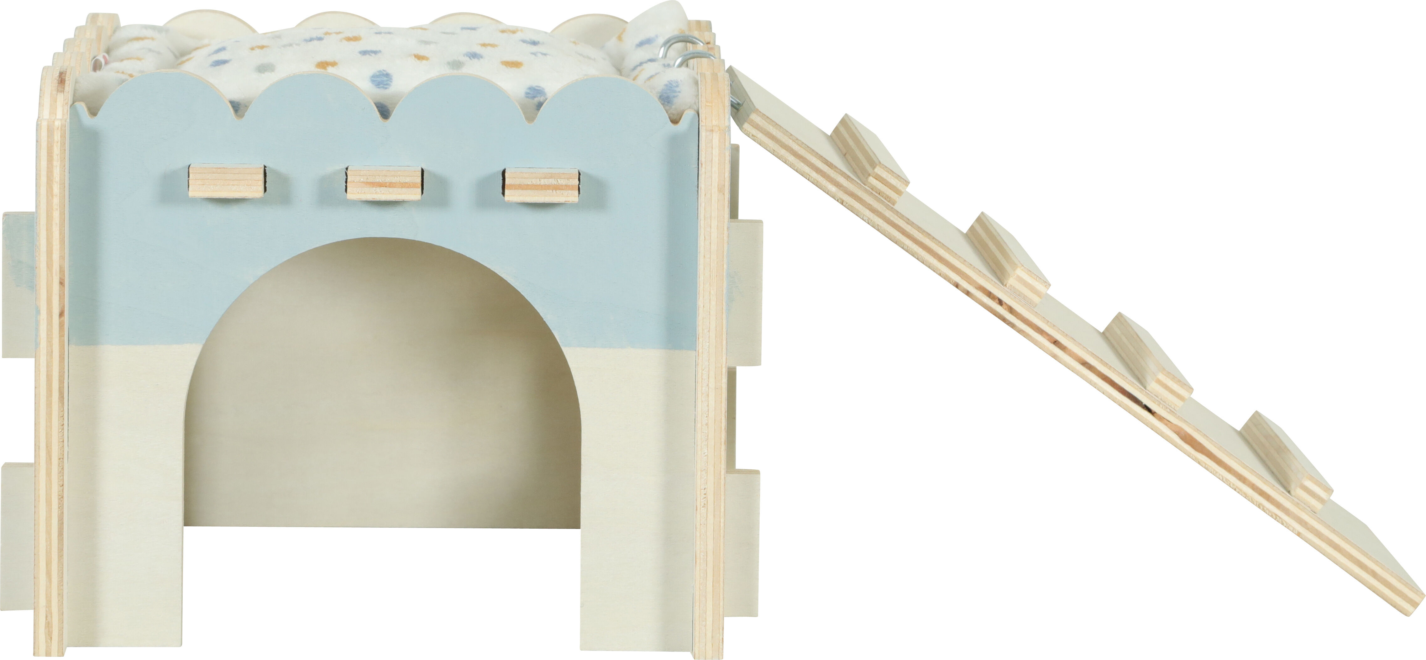 Zolux - Maison Bois Cosy CDI pour Cochon d'Inde et Octodon - 21cm Image num&eacute;ro 1