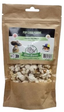 Octave Bauchant - Friandises Pop-corn Pomme Rongeurs - 25g