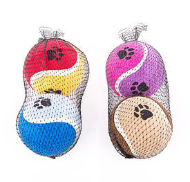 Lot de 2 Balles de Tennis pour Chien