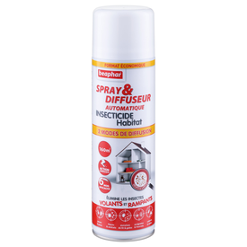 Beaphar - Spray et Diffuseur Automatique 160m2 pour Habitat - 500ml