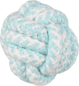 Flamingo - Balle Tressée Small Dog Ivar Vert pour Chiens - 6cm