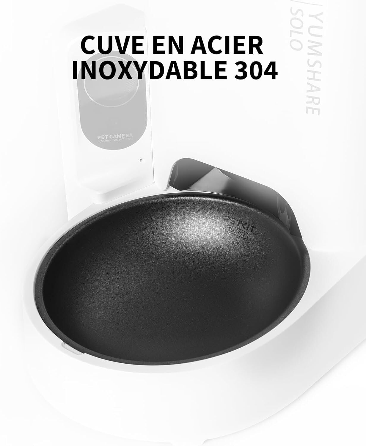 Petkit -  Distributeur de Croquettes YumShare Solo Connect&eacute; avec Cam&eacute;ra - 3L Image num&eacute;ro 2