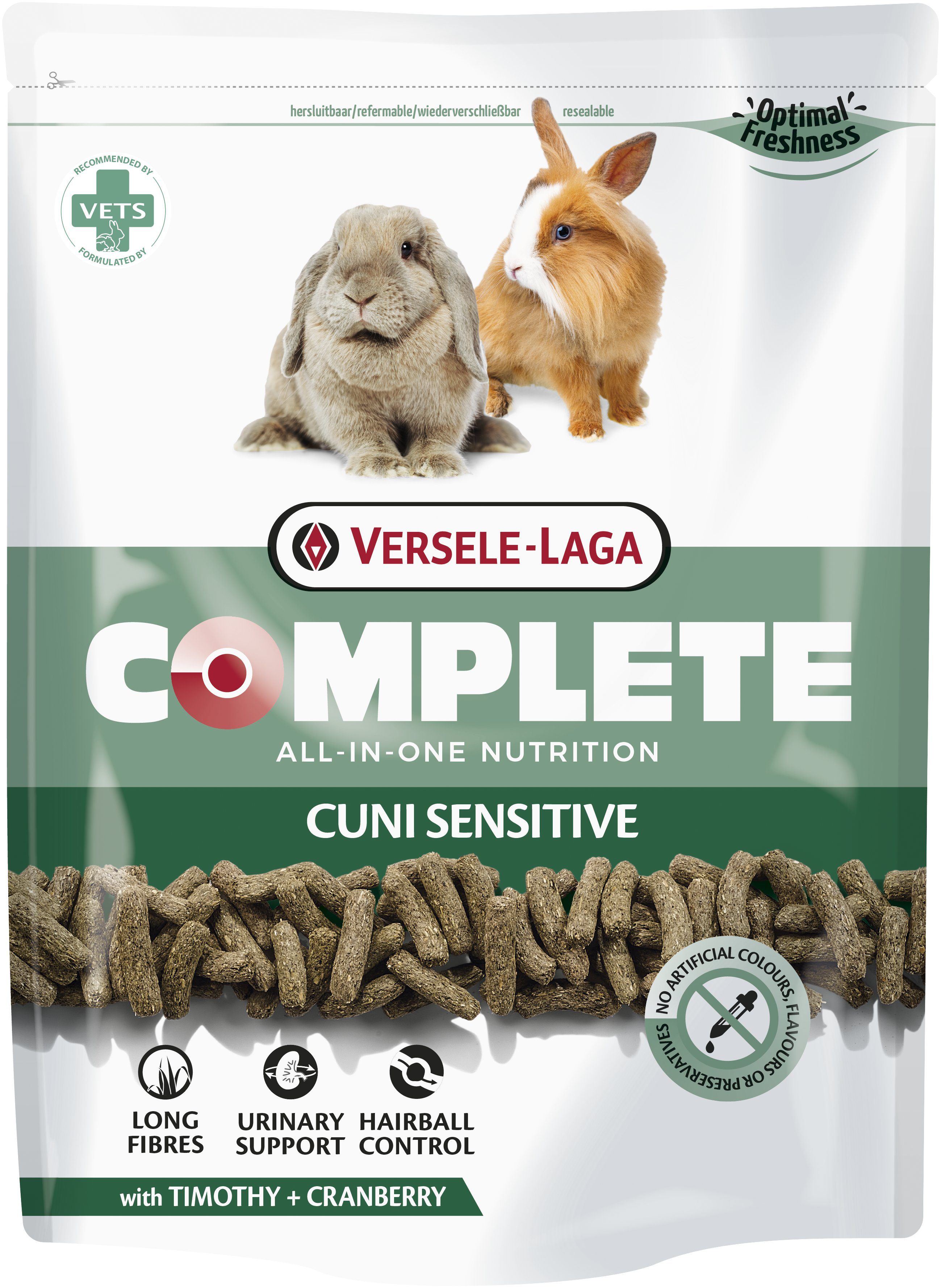 Versele Laga - Aliment Complete Cuni Sensitive Lapins Nains - 500g Image num&eacute;ro 1