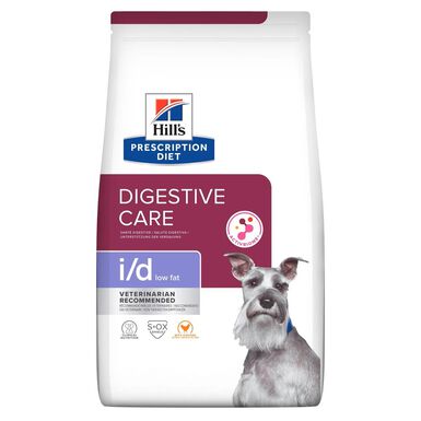 Hill's - Croquettes Prescription Diet Digestive Care i/d Low Fat pour Chiens - 12Kg
