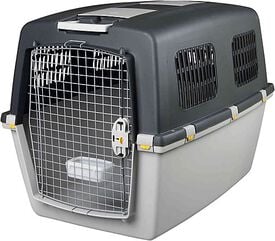 Trixie - Box de Transport Gulliver Gris Clair/Gris Foncé - L : 73 x 75 x 104 cm