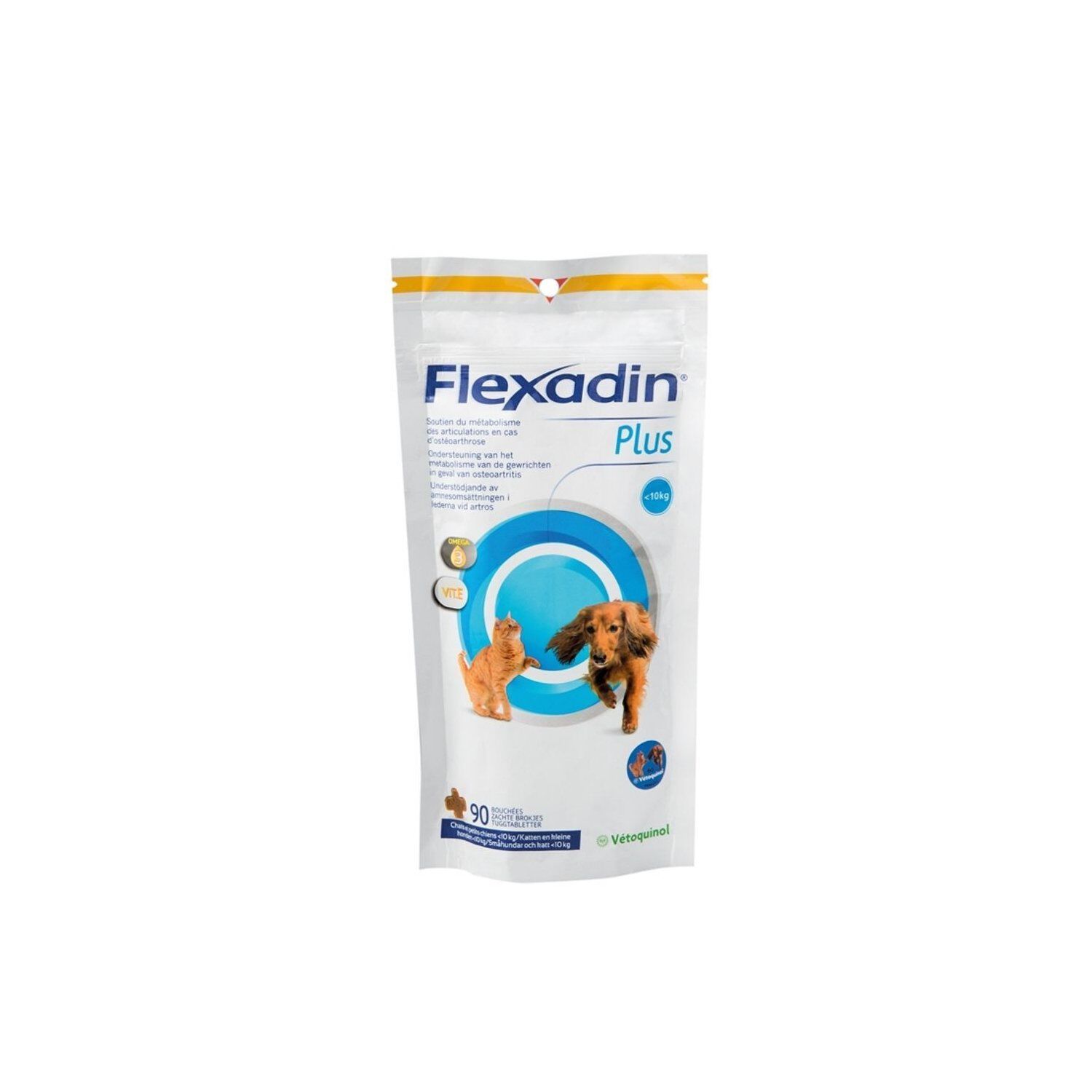 Vetoquinol - Compl&eacute;ment Flexadin Plus Mini pour Chiens et Chats - x 90 Image num&eacute;ro 1