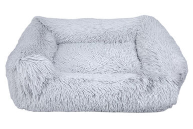 Leeby - Sofa Extra Doux Gris pour Chiens