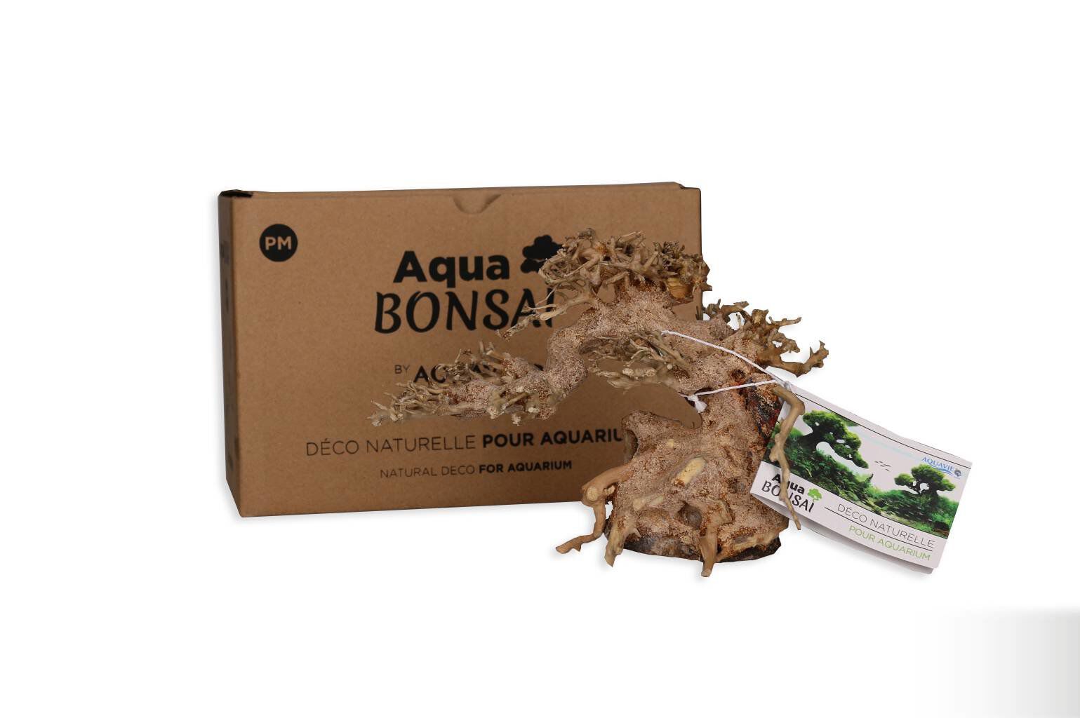 Aquavie - D&eacute;coration Bonsa&iuml; Nature pour Aquarium - PM Image num&eacute;ro 1