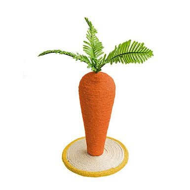 Animalis - Griffoir Carotte pour Chats - 30x30x46cm