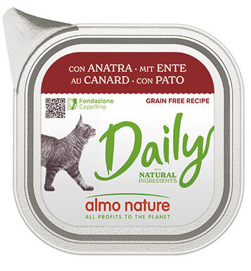Almo Nature - Pâtée Dailygrain Free Canard - 100g