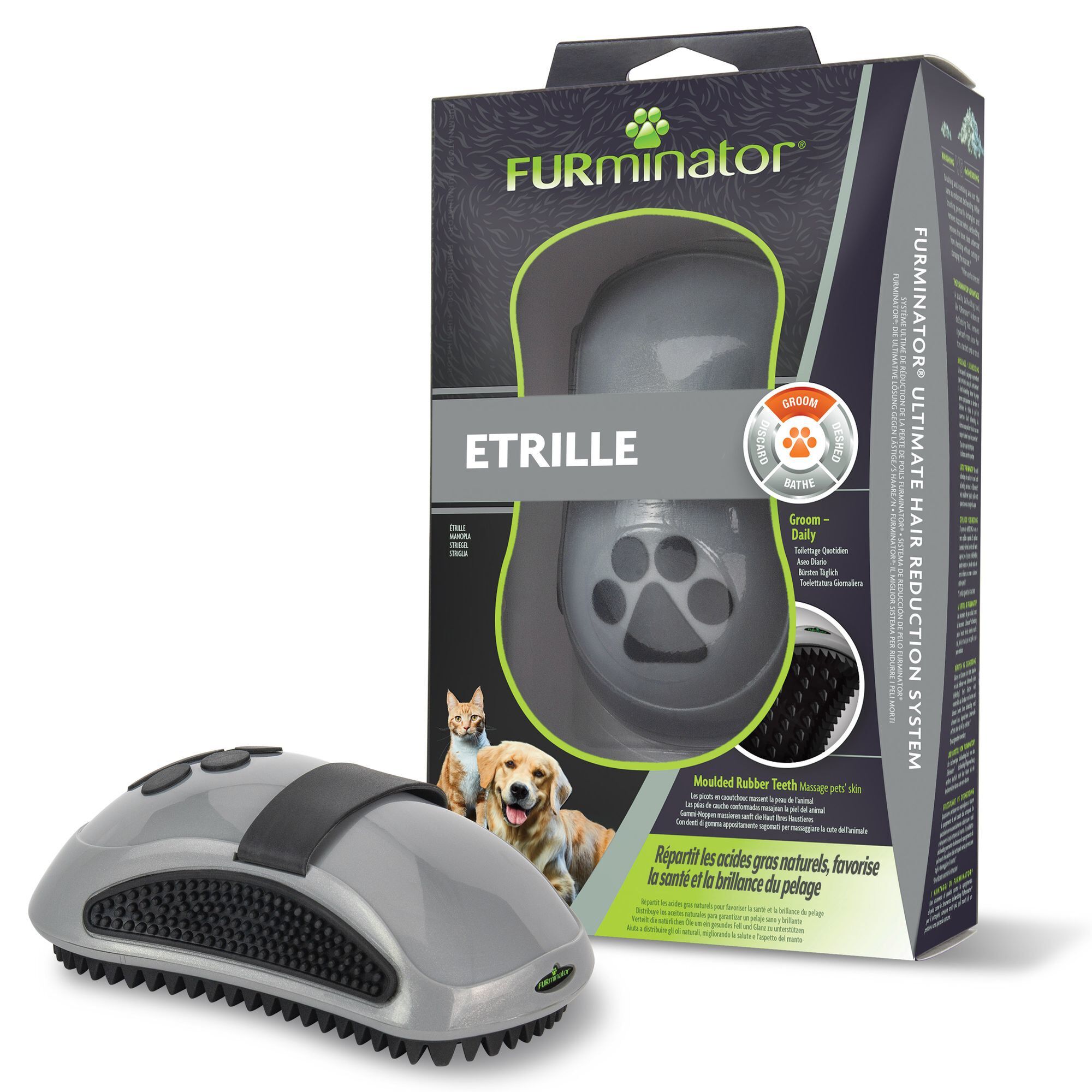 Furminator - Etrille de Toilettage Deshedding  pour Chiens et Chats Image num&eacute;ro 1
