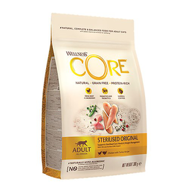 Wellness - Croquettes Sterilised Dinde et Poulet Pour Chats - 300g