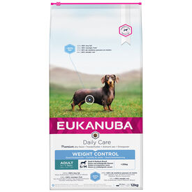 Eukanuba - Croquettes Daily Care Adulte Contrôle de Poids Pour Petites et Moyennes Races Poulet