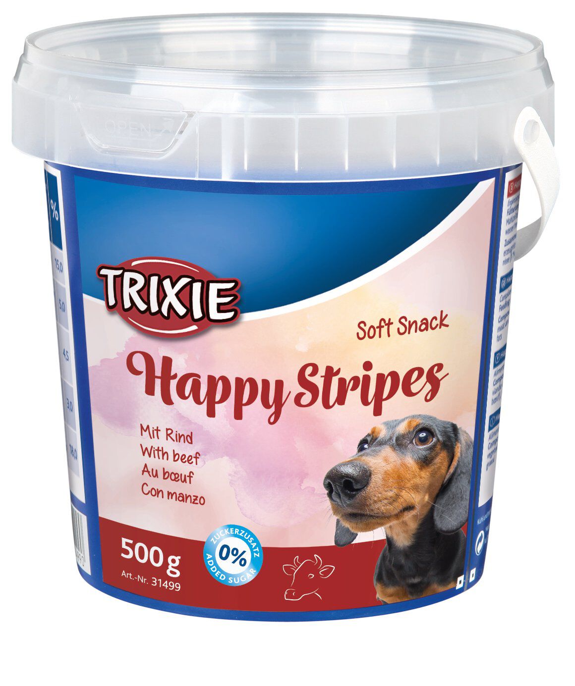 Trixie - Soft Snack Happy Stripes - 500 g Image num&eacute;ro 1
